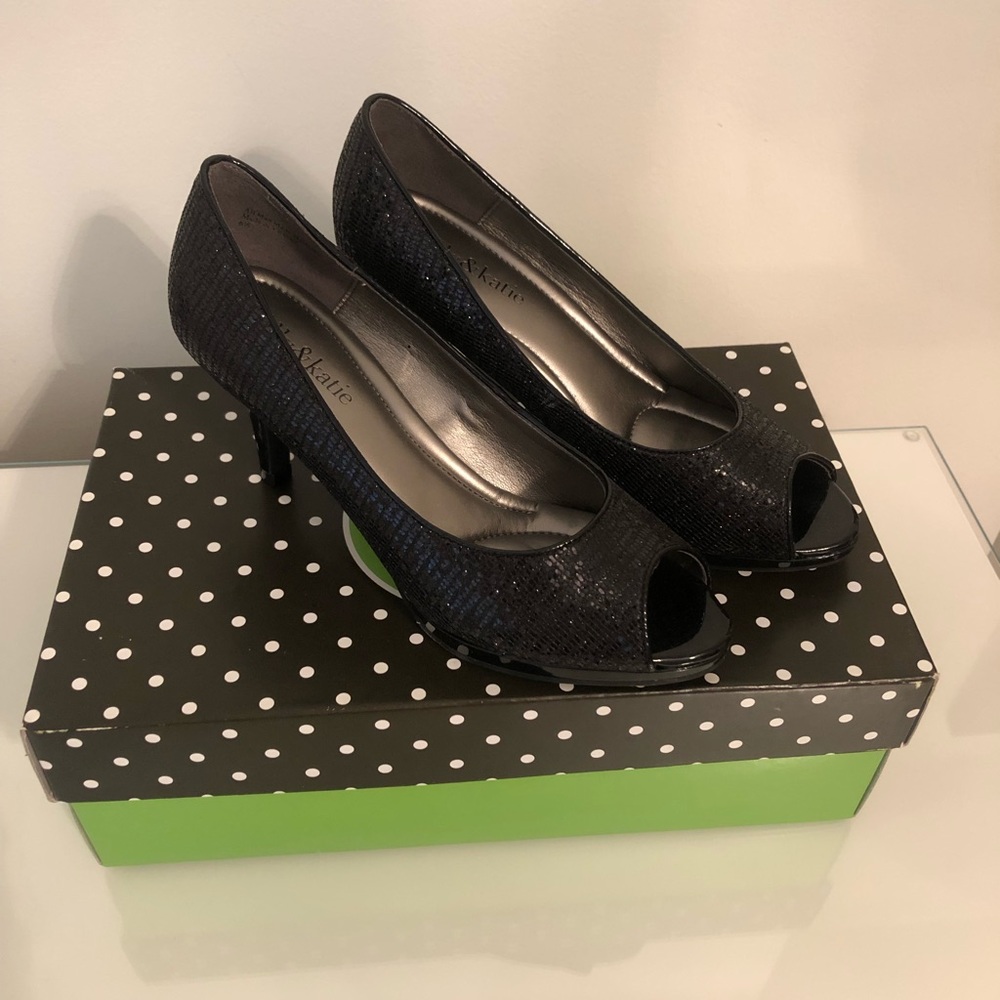 Kelly & Katie Open-Toe Heels